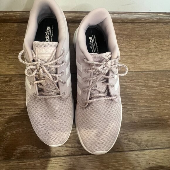 Adidas Cloudfoam QT Racer Women's Sneakers Ice Purple/White Size 10, Neutral - Picture 4 of 8